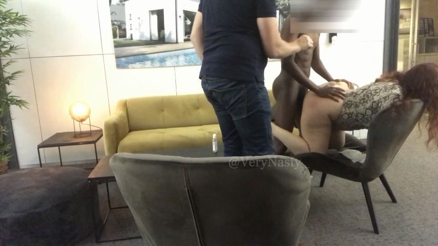 BBC fucking me at cucks workplace