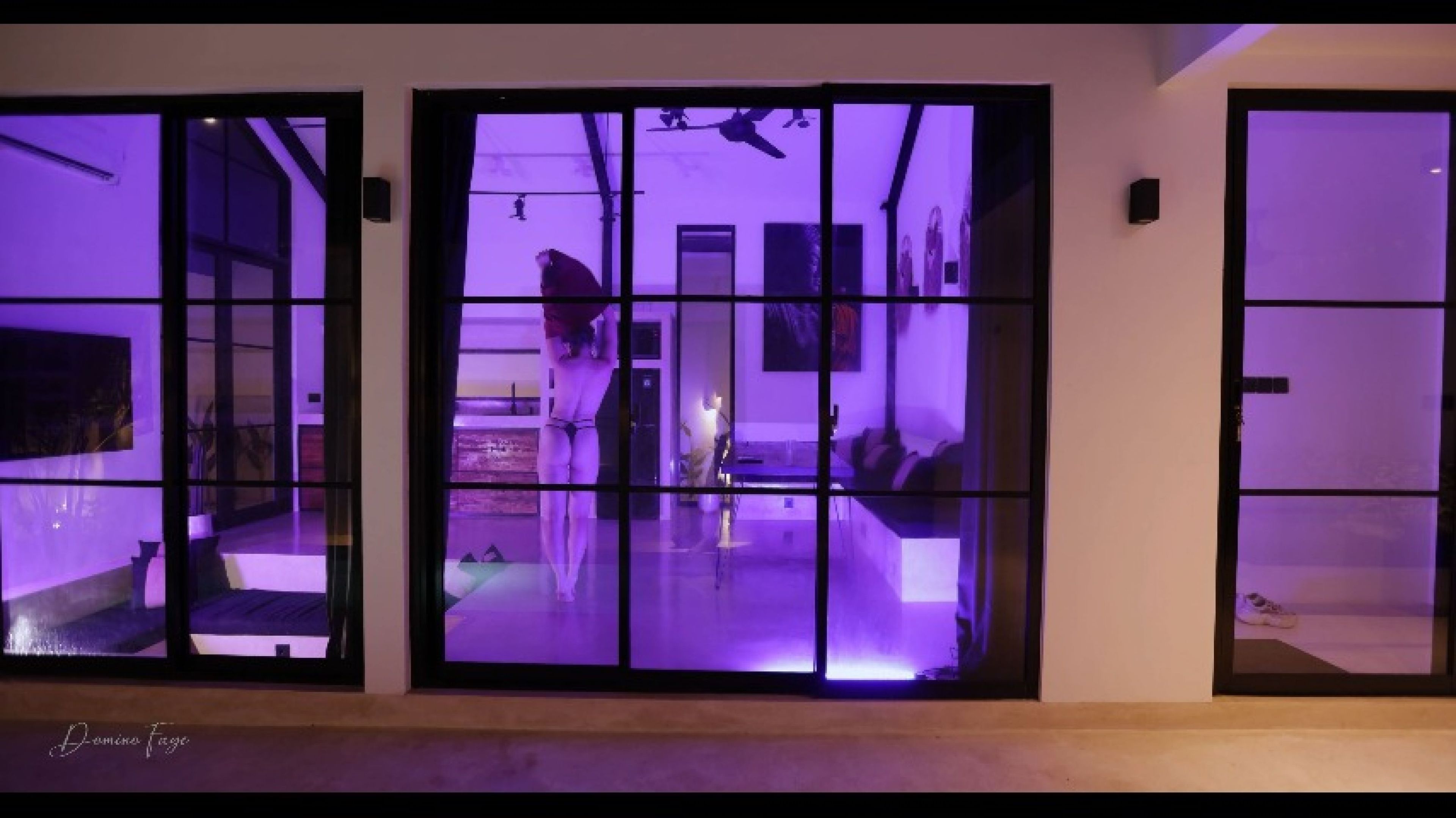 Breaking in your villa and cumming in it The prowler