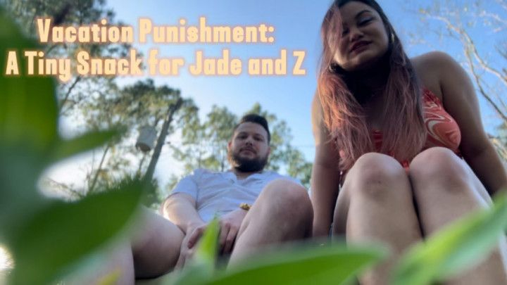 Vacation Punishment: A Tiny Snack for Jade and Z! 1080p