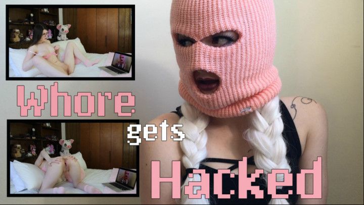 Whore Gets Hacked