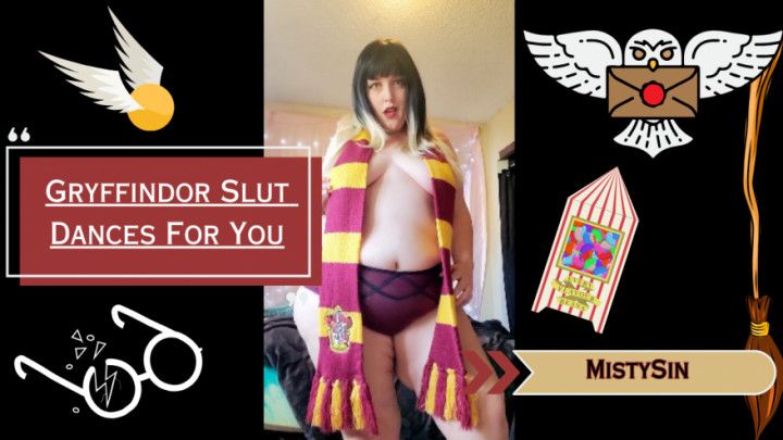 Gryffindor Slut Dances For You