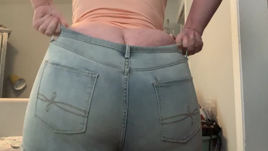 Pawg Denim Shorts Wedgie Dirty Talk
