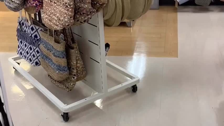 Pawg dressing room dildo play