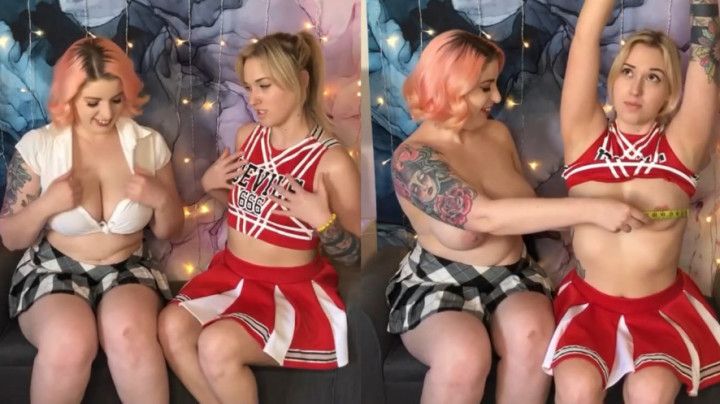 BigTits Compares & Humiliates Small Tits