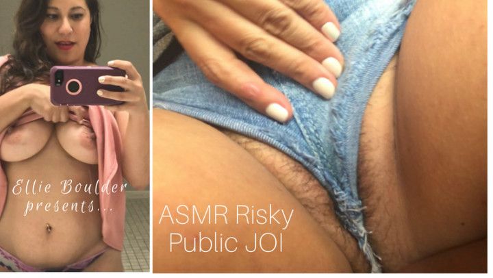 ASMR Risky Public JOI