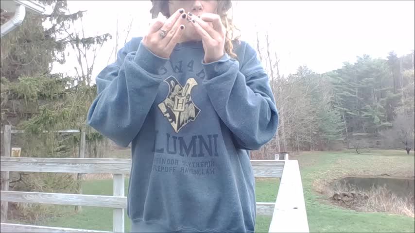 Nerdy Pierced Smoking Hottie