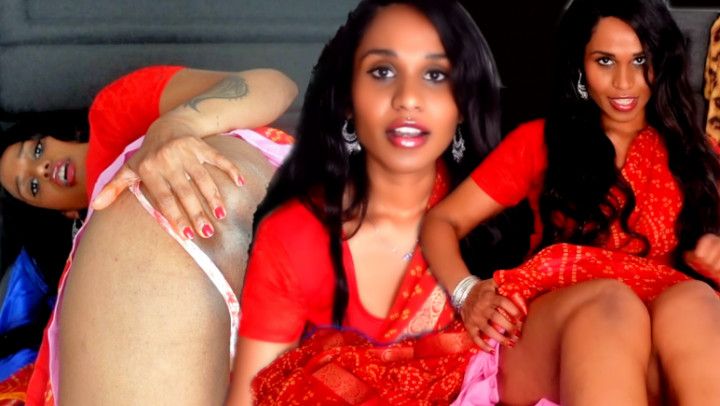 Indian Big step-Sister helping you jack off