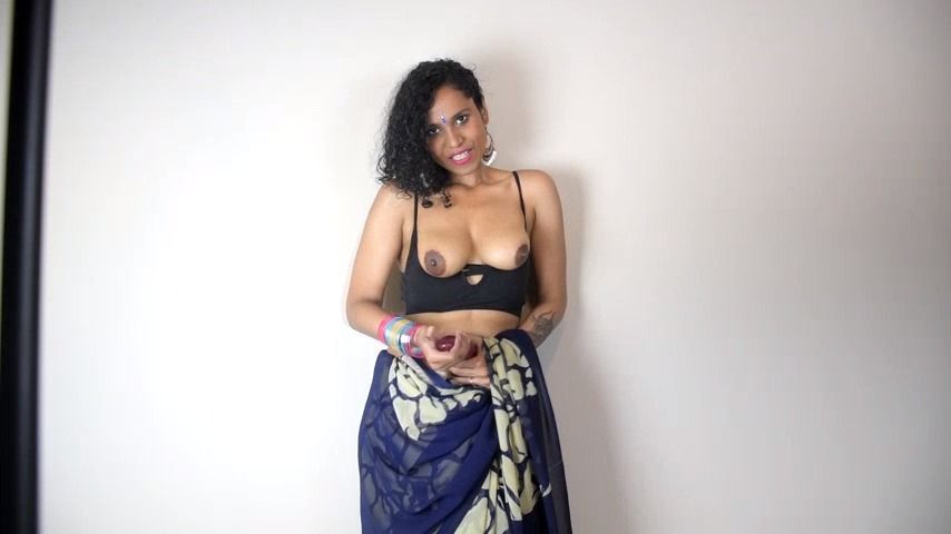 Indian step-Mommy rates step-son's cock in Hindi