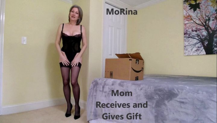 StepMom Receives and Gives Gift