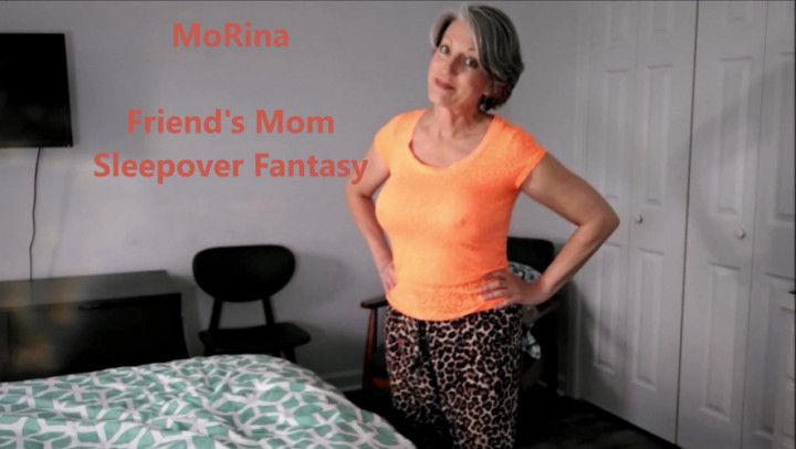 Friend's step-Mom Sleepover Fantasy