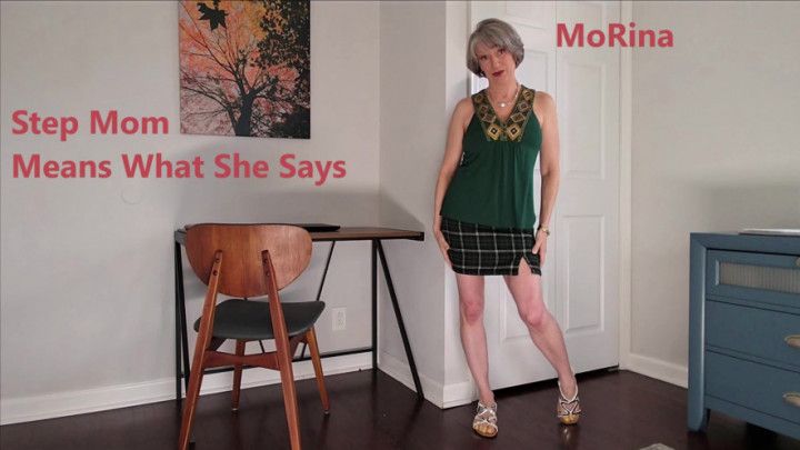 StepMom Means What She Says