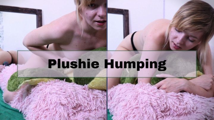 Plushie Humping in front of a mirror