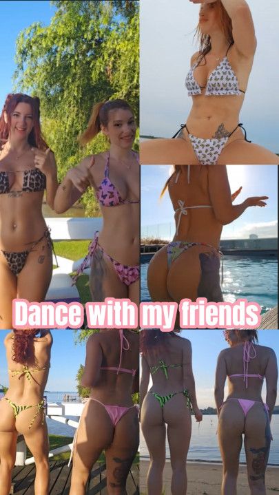Dancing with my friend