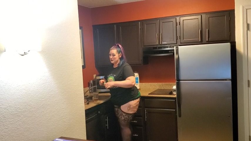 Slutty BBW making a Dirty Irishman