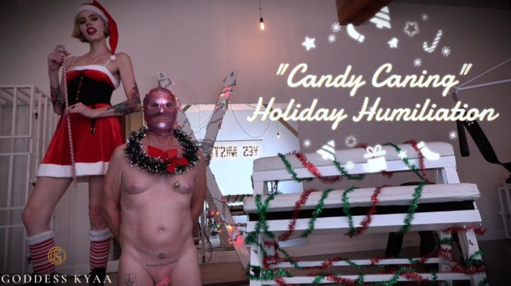 Candy Caning - Holiday Humiliation