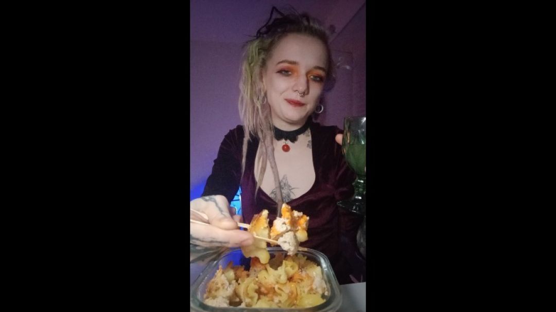 My usual dinner with my comments