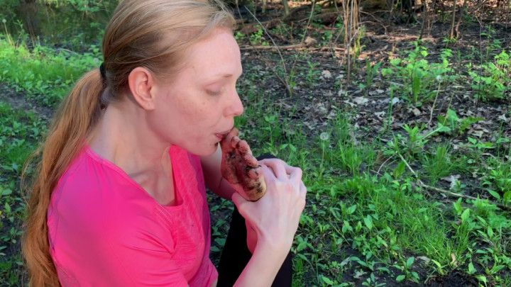 Muddy Outdoor Foot Licking CUSTOM