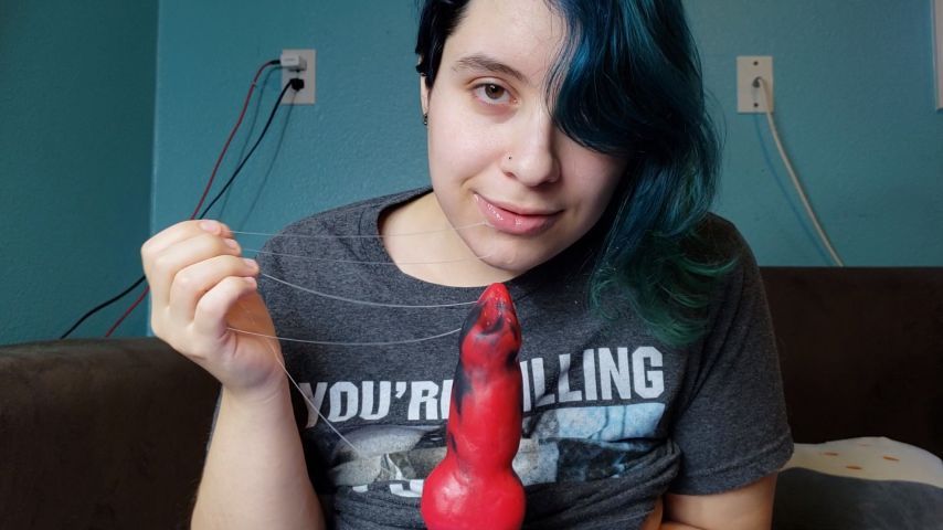 Teasing and sucking my new RED ROCKET