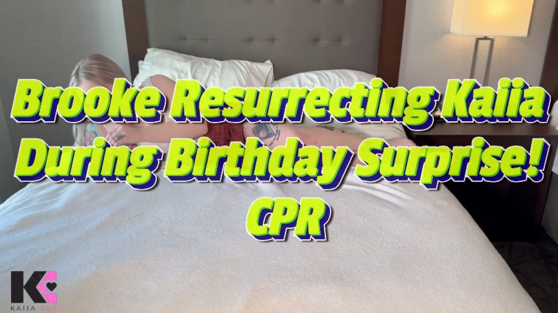 Brooke Resurrecting Kaiia After Birthday Surprise! CPR