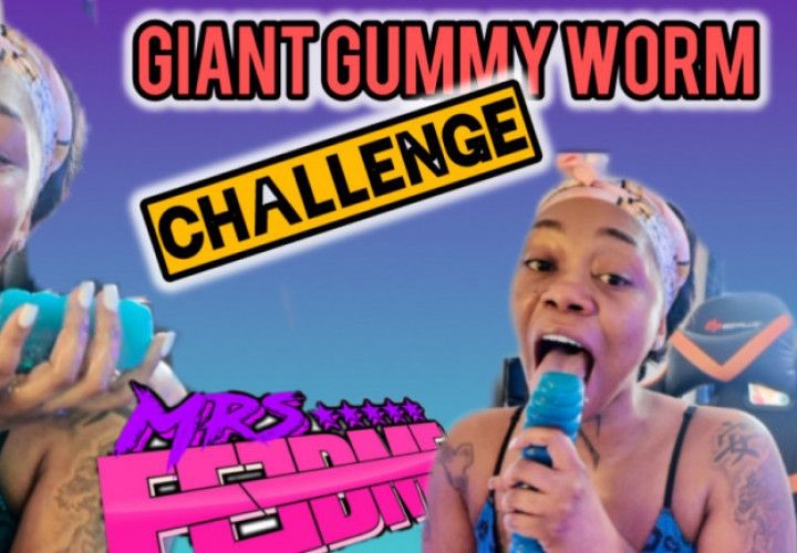 2 pound GUMMY WORM Challenge