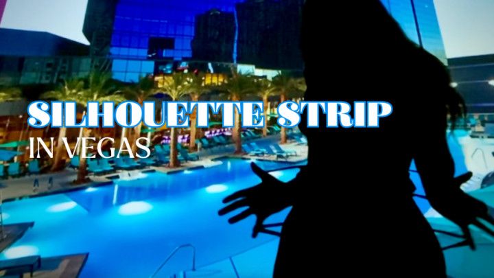 SILHOUETTE STRIP IN VEGAS