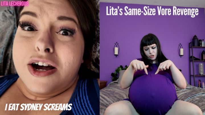 Lita Gets Same Size Vore Revenge on Sydney Screams