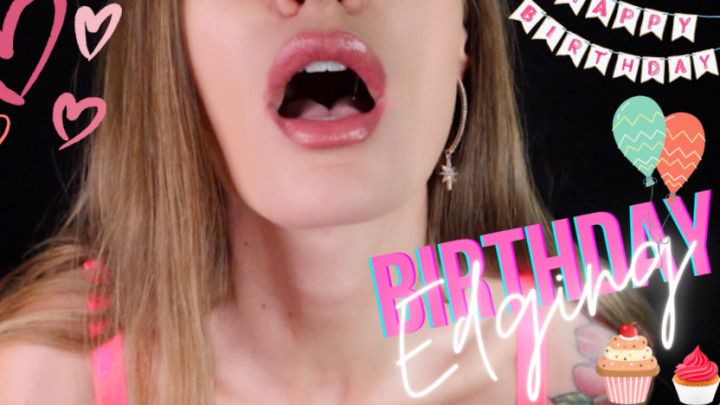 Birthday Edging