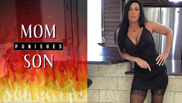 Step-Mom Punishes step-Son Taboo