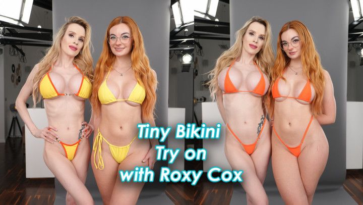 3-SFW Tiny Bikini Try On Haul with Roxy Cox