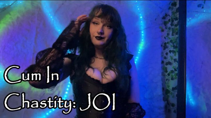 Cum in Chastity JOI