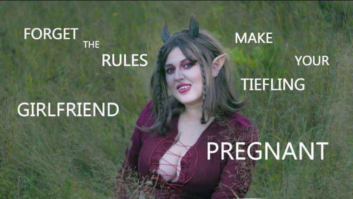 Tiefling girl impregnation fantasy