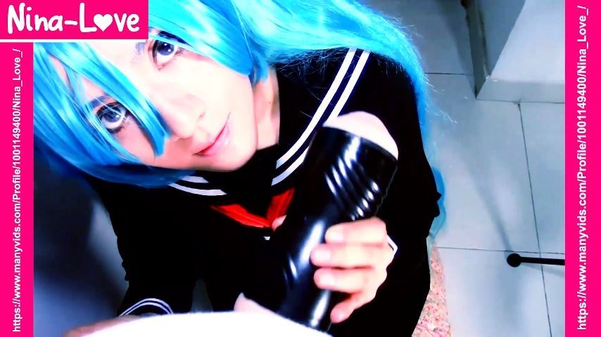 Hatsune Miku  Cosplay POV Fleshlight HJ/ BJ #2