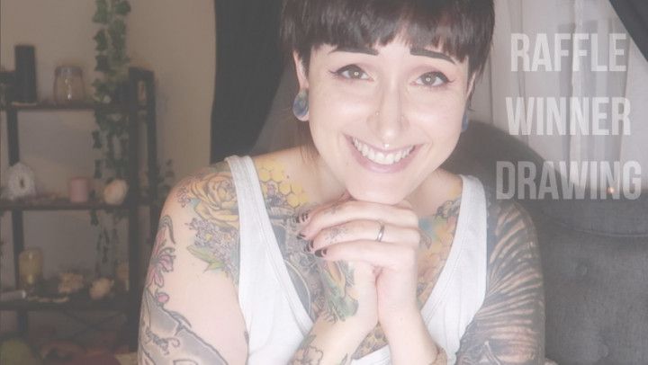 Raffle Winner Drawing