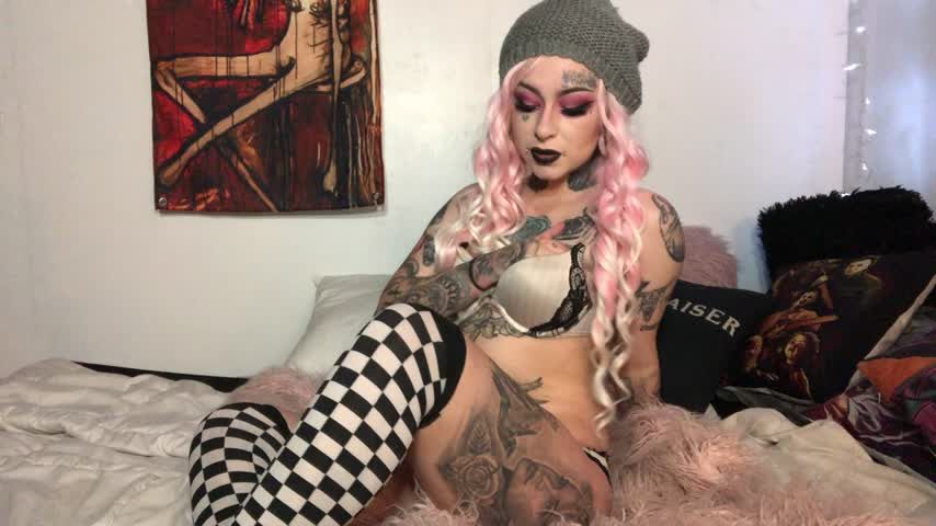 split tongue dildo / butt plug