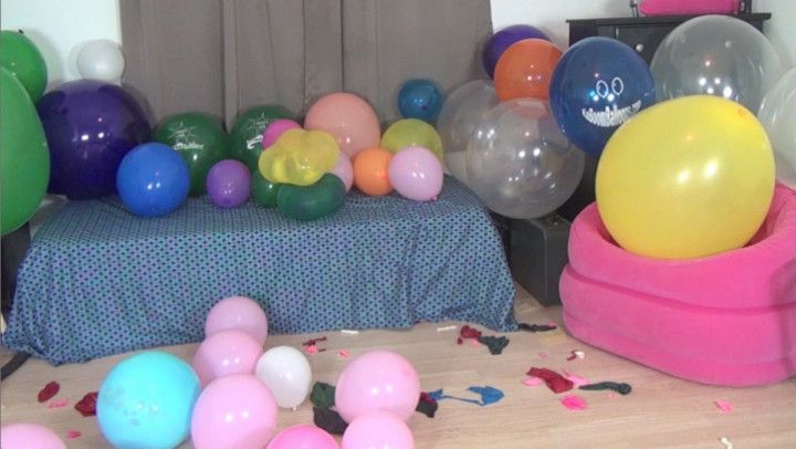 Galas 100 Balloons Sit POP