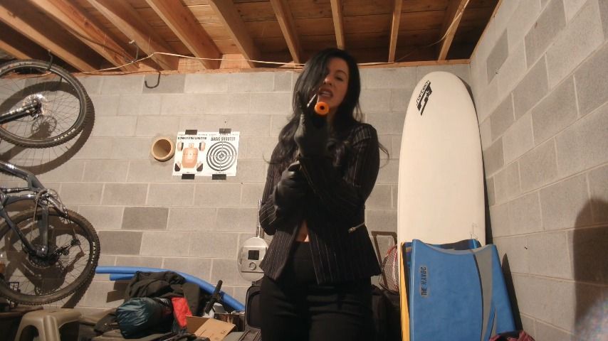 leather fist hitwoman