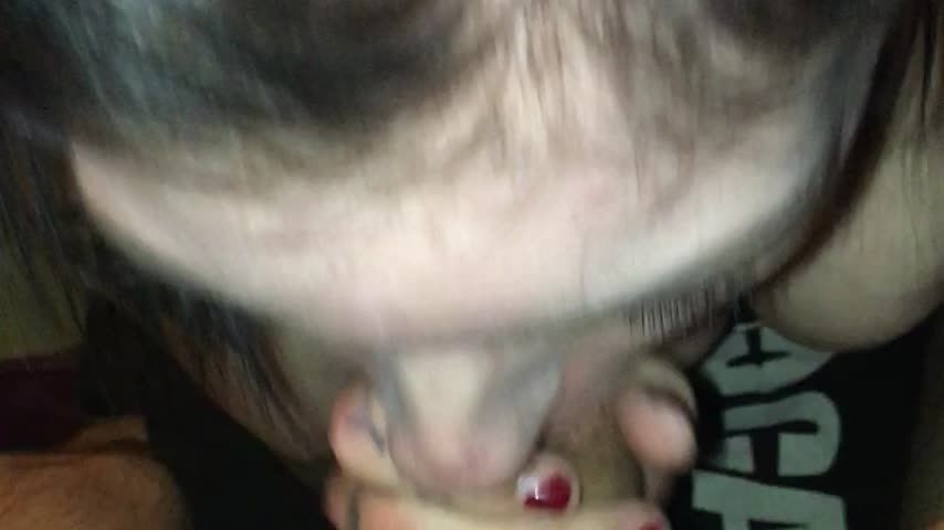 alternative bitch gets face fucked