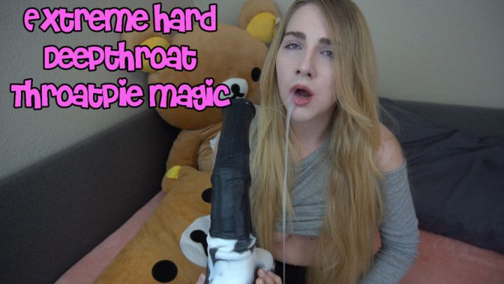 Extreme Hard Deepthroat Throatpie Magic