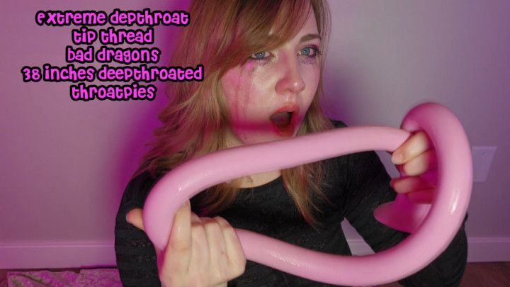 Extreme Deepthroa Bad Dragons 38 Inch Deepthroat Throatpies