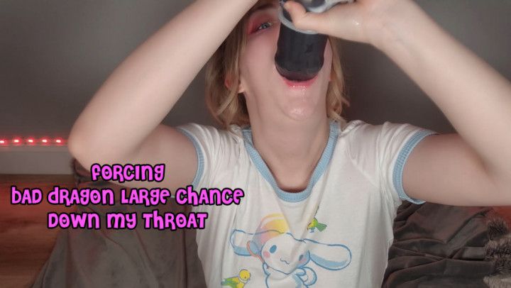 Bad Dragon Large Chance Hard Deepthroat