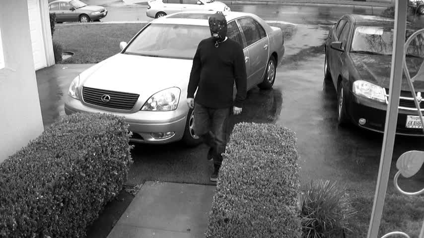 Masked Man Enters Jamie's Home