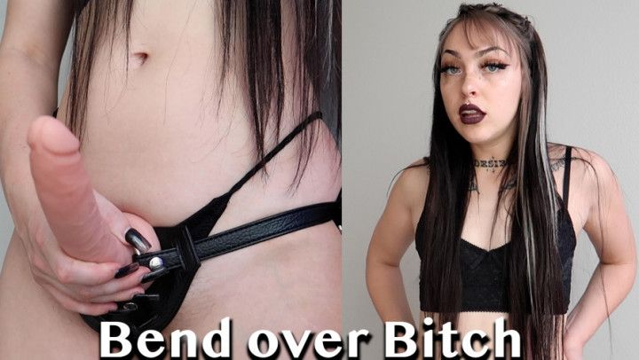 Bend over bitch CEI ATM Pegging