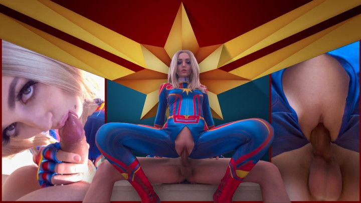 4K Avengers: Captain Marvel fucks w man