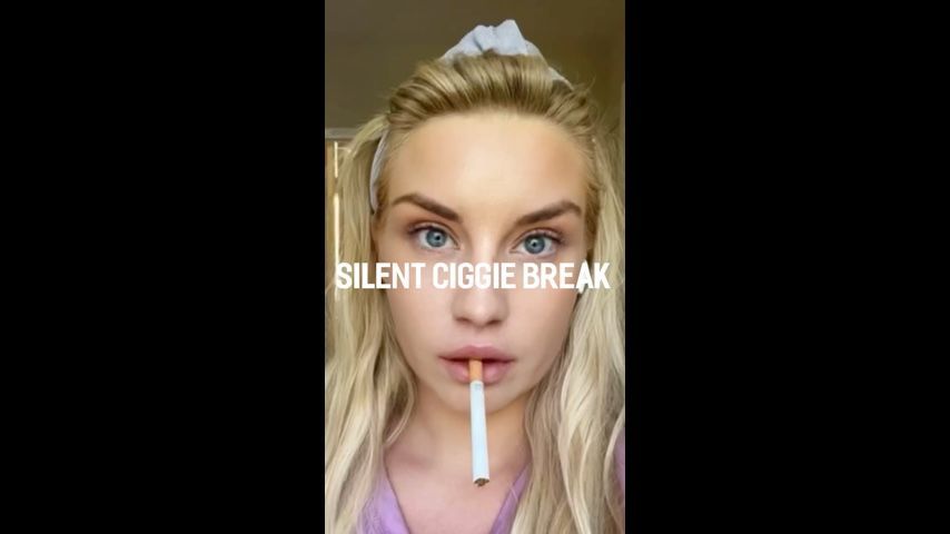 SILENT CIGGIE BREAK