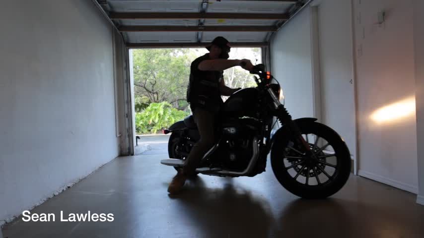 Biker Boy Sean Lawless Jacks OFF