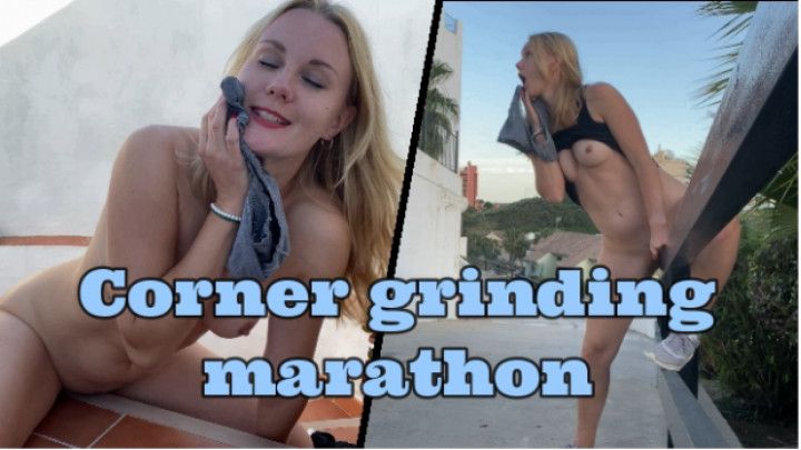 Corner humping marathon in public