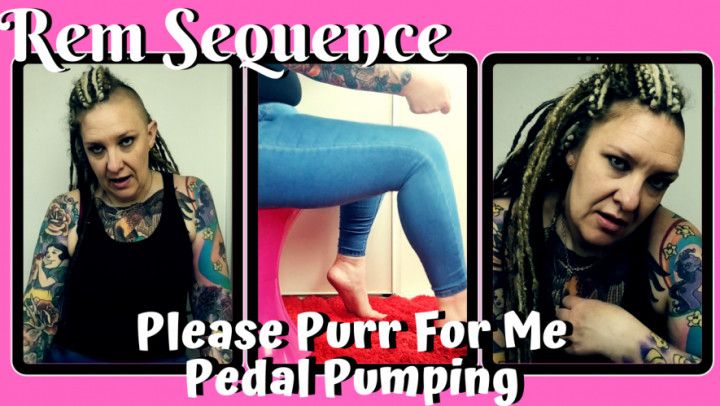 CUSTOM Please Purr For Me Pedal Pumping