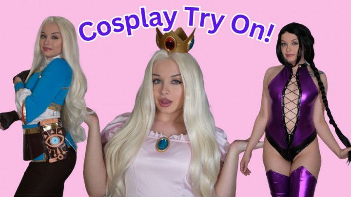 Trying on my Sexy Cosplays