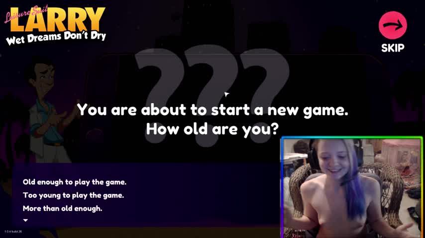 Let's Play Nude! Leisure Suit Larry Pt1