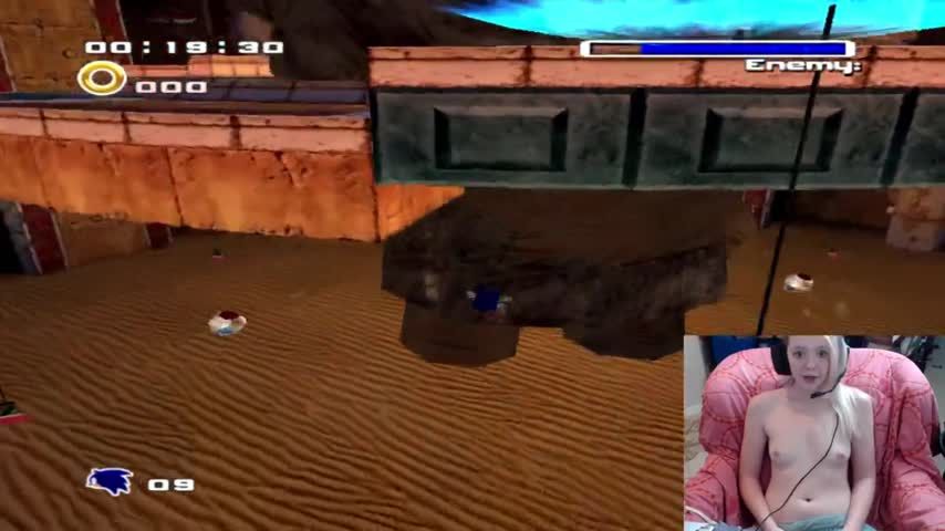 Let's Play Nude! Sonic Aventure2 HeroPt2